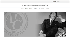 Desktop Screenshot of antoninocaltagirone.com